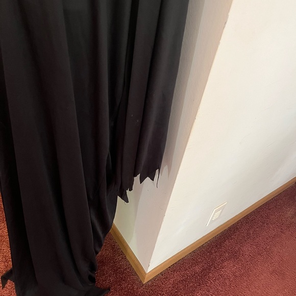 Black is black costume with hood that can still see out size up to 3X-2 pieces - Picture 2 of 9